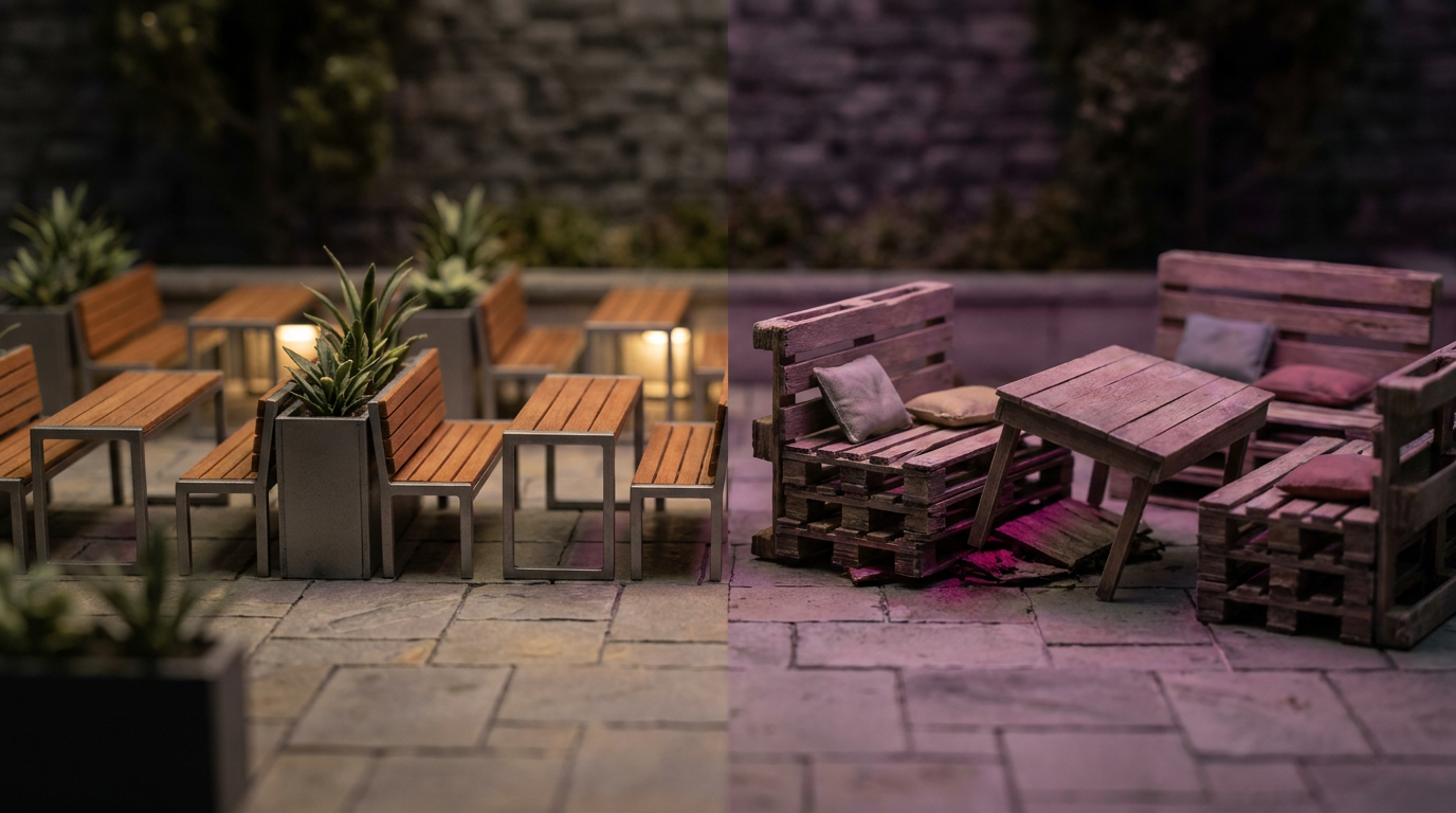 Outdoor Hospitality Space: A UK Organisation’s Guide to DIY vs. Professional Design